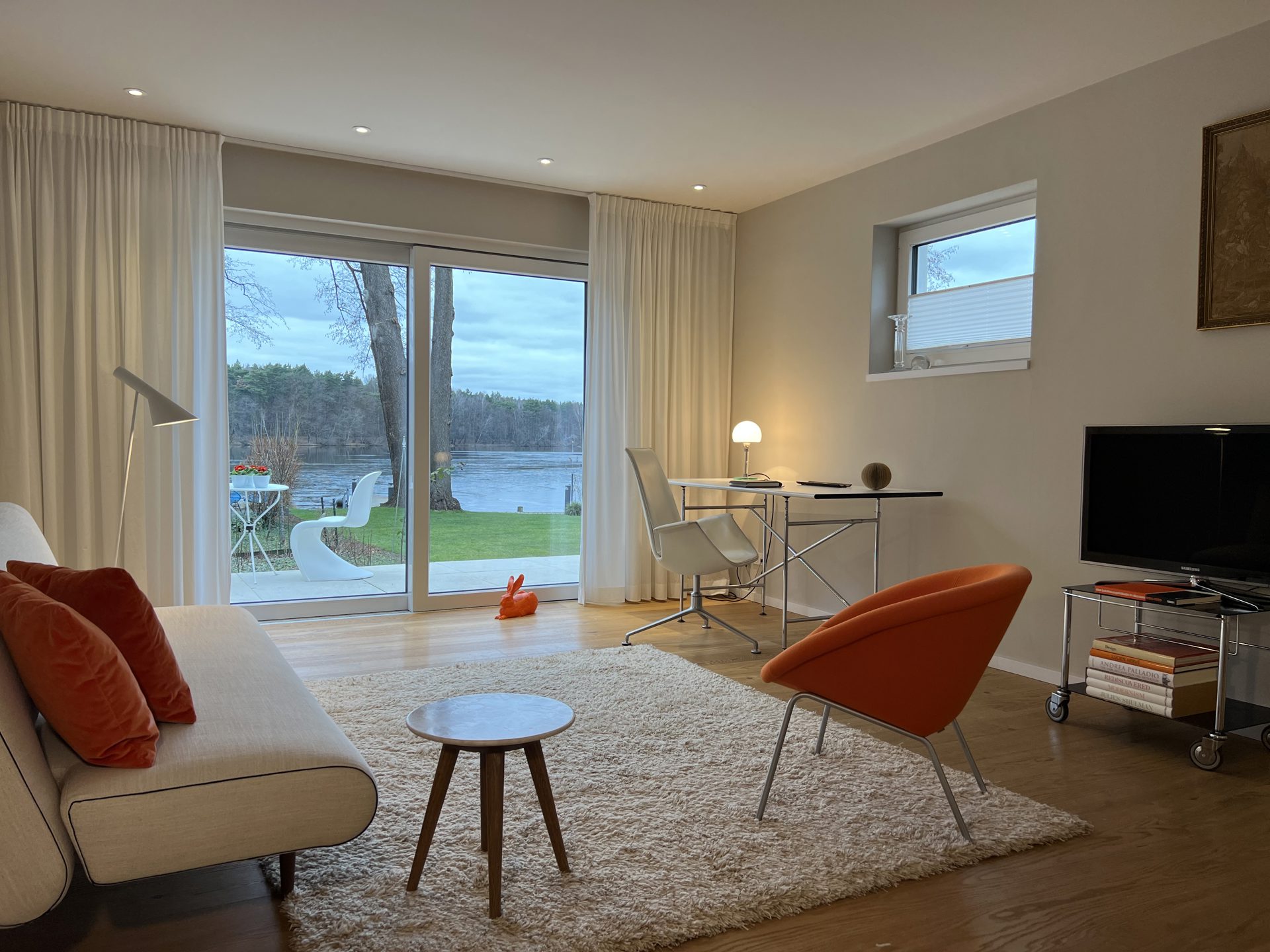 Gästehaus der Designvilla Niederlehme – eigenständige Einheit am See nahe Berlin